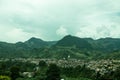 Urban area of Ã¢â¬â¹Ã¢â¬â¹the garden municipality seen from a small mountain near it